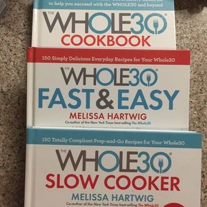3 for $18 Whole30 Cookbooks